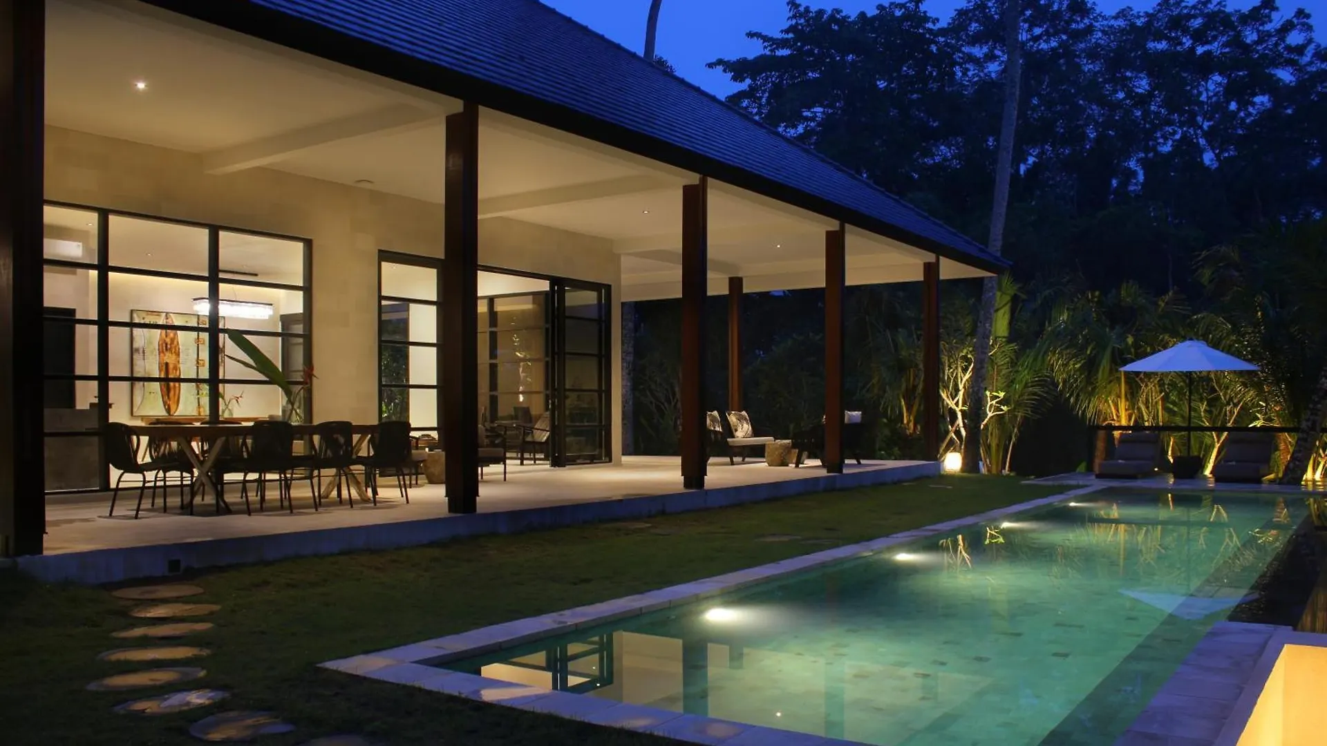 Villa The Jangala Luxury Retreat Ubud-Villa Sungai