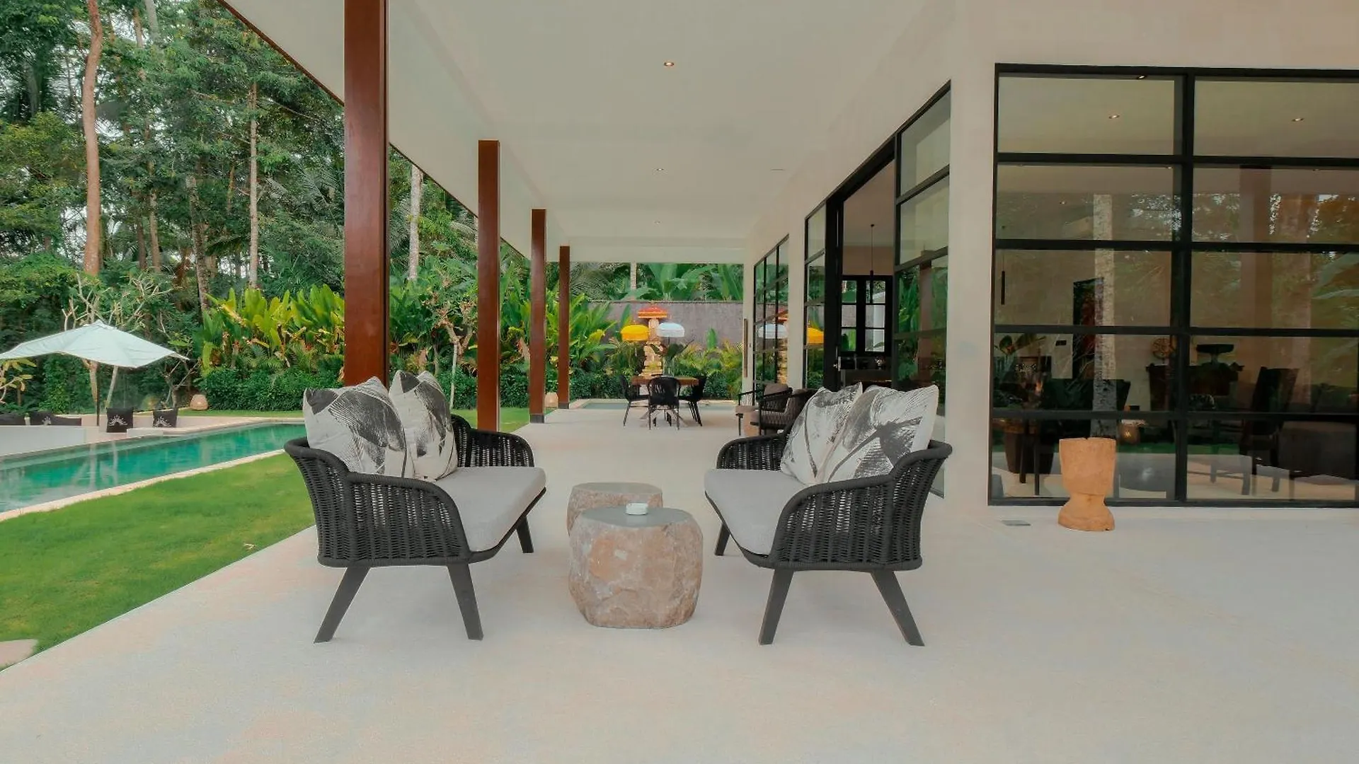 Villa The Jangala Luxury Retreat Ubud-Villa Sungai